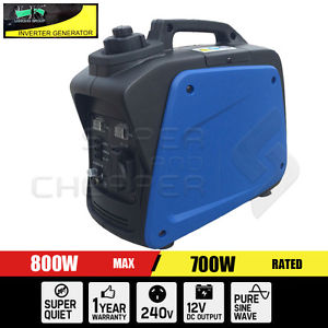 New 4 Stroke Pure Sine Wave Power Camping Inverter Generator Max 800W Rated