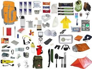 3 Day Emergency Survival Kit Bug Out Bag Zombie Disaster Hurricane Prep 72 Hour