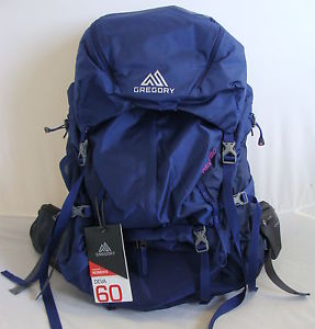 Gregory Deva 60 Backpacking and Hiking Backpack - Egyptian Blue - Small