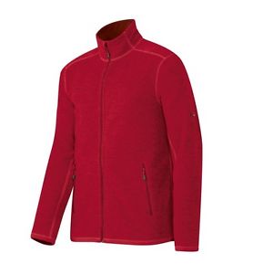 Mammut Polar ML Jacket Men, Gr. M, lava, Fleecejacke für Herren mit Strickoptik