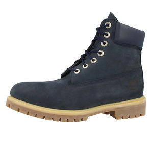 Timberland 6 Inch Premium Boots Men Herren Stiefel navy 6163A Classic