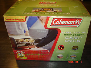 Coleman perfect flow instastart camp oven NIB From Bass Pro Shops