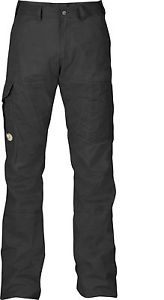 Fjällräven Keb Trousers Herren Black Long Gr 54