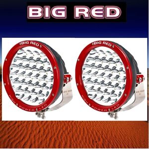 Big Red 220mm High Power 30 x 5 w Cree Led 150w Pair Driving Lights BR9030