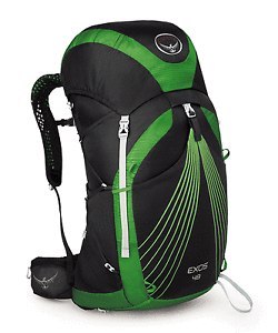 Osprey Exos 48 Pack-Basalt Black-Large