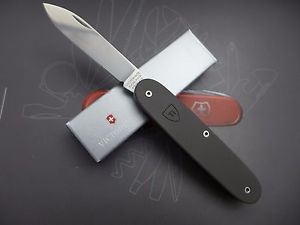 Titanium Custom Victorinox Solo Pioneer Pocket Clip Swiss Army Knife 93mm MOD