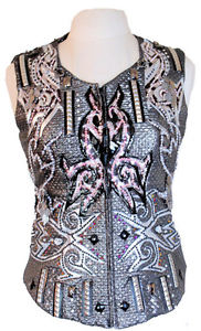 Super Slate Western Riding Vest