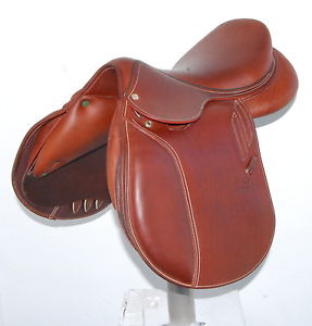 17" DEVOUCOUX BIARRITZ LAB SADDLE (S32006598) FULL CALF. NEW FROM 2015!! - XVD