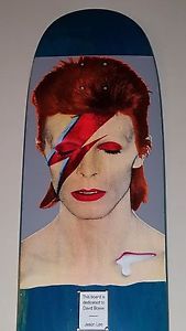 JASON LEE DAVID BOWIE ALADDIN SANE SKATEBOARD DECK SIGNED lp poster powell alva