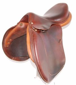 17"DEVOUCOUX BIARRITZ O SADDLE (S01DI0006)FULL BUFFALO VERY GOOD CONDITION-XVD