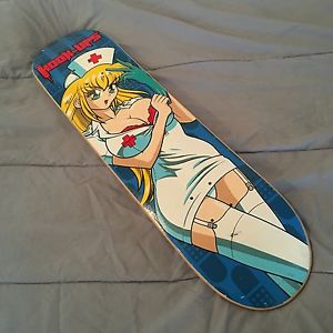 Hook Ups Nurse Skateboard Deck Blink 182 NOS Jeremy Klein Cliver Birdhouse Flip