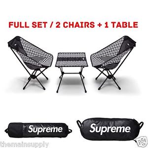 2016 Spring/Summer Supreme Helinox Chair One & Ultralight Table