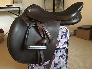 Marcel Toulouse Padjette Close Contact Jumping Saddle 17 Wide