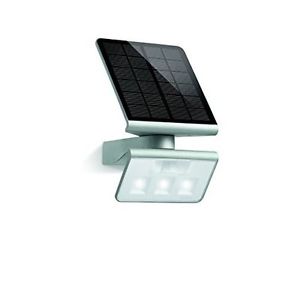 Steinel Lampada Led per Esterni Xsolar L-S Argento con Sensore a Raggi