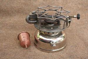 VINTAGE COLEMAN MODEL 500 SINGLE BURNER STOVE CHROME 1940 SUNSHINE OF THE NIGHT