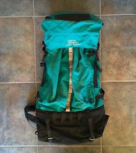 DANA DESIGN Arcflex Terraplane Backpack Teal, L Internal Frame, M hipbelt, as is