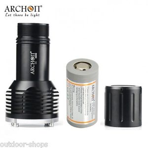 ARCHON D32VR W38VR Wide Angle 1400 Lumens LED 3-Modes Diving Flashlight Torch