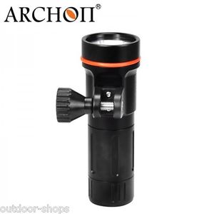 Archon D35VP W41VP Cree XM-L2 U2 UV RED Diving Underwater Video Torch+Ball Arm