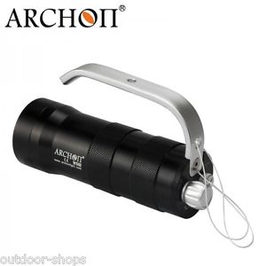 ARCHON WG46 2000LM 3x CREE XM-L2 LED Scuba 100M Rechargeable Diving Flashlight