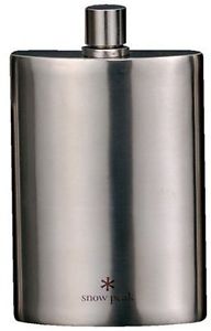 Snow peak  Titanium flask camp Japan outdoor whisky lightest Tramping