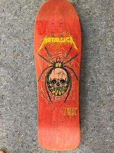 Metallica Spider Zorlac Skateboard