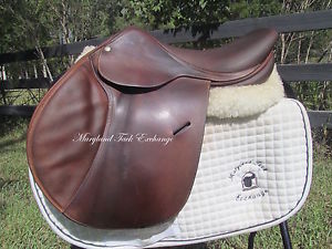 16.5 BEVAL BUTET close contact jumping saddle 1.5 forward flaps- front blocks