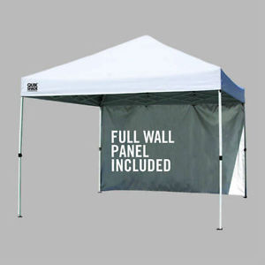 Quik Shade Commercial 10'x10' Straight Leg Instant Canopy (100 sq. ft. coverage)