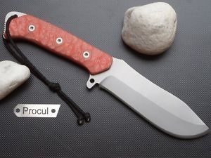 CUSTOM Bushcraft-Messer mit KYDEX + BÖHLER N695 von PROCUL