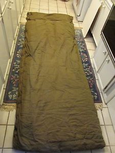 Vintage 60's Era Eddie Bauer Seattle USA Goose Down Large Sleeping Bag VG COND