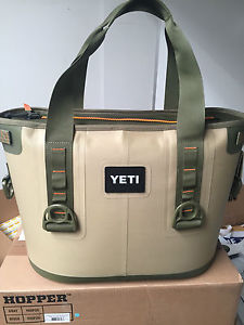 Yeti Coolers- Hopper 20 Soft Side Cooler -Field Tan Color- New In Box