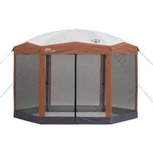 Coleman 12-by-10-foot Hex Instant Screened Canopy/Gazebo