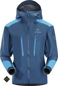 Arcteryx Alpha AR Jacket Men Gr S blau GTX Gore-Tex Pro