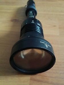 Used Surefire UB3T INVICTUS combat  flashlight torch.