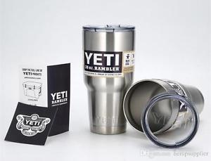 Yeti 30oz Premium Stainless Steel Rambler. Lot 50 Pieces