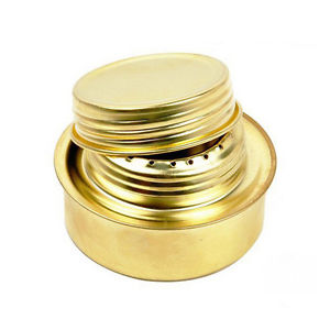 20X(Copper Alloy Portable Mini Ultra-light Spirit Burner Alcohol Stove Outdo)SR