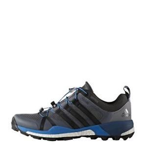 ADIDAS TERREX SKYCHASER GTX Herren Outdoor Grey/Black/Blue Neuware!