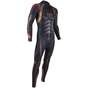 TYR Men's Hurricane Freak of Nature Wetsuit-Small/Medium-Black-Triathlon-New