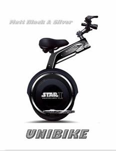 Apex Star-I SP800 Speeder Matte Black White Trim SELF BALANCING UNIBIKE 800W