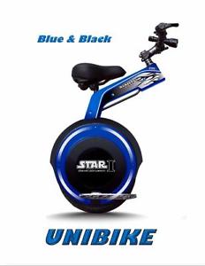 Apex Star_I SP800 Speeder Blue with Black Trim SELF BALANCING UNIBIKE 800W