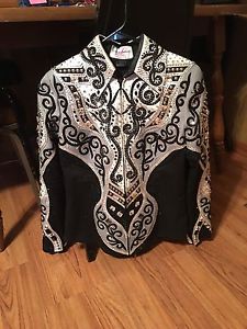 showmanship outfit Jacket Rail Jacket Horsemanship Aqha Apha Lindsey James