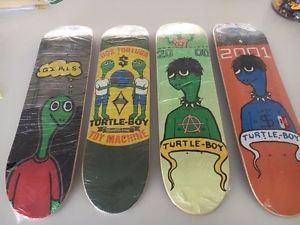 4 Tum Yeto Skateboard Deck Toy Machine Turtleboy Unused Ed Templeton