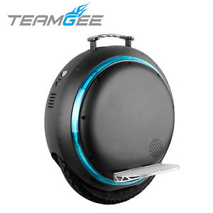 TG F5 172Wh Self-Balancing Electric Unicycle 14 Inch LED Light Bluetooth (Black)