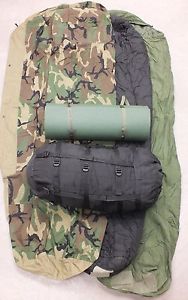 US Army Militaire MSS Goretex Sleeping bag Système Sac de couchage Woodland m