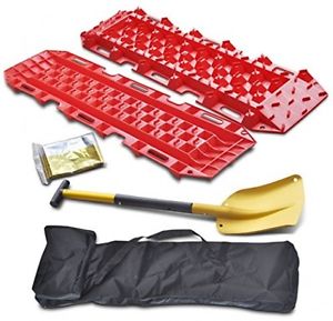 Car Auto Emergency Kit Tire Traction Mats Sand Shovel Survival Blankets Off Road