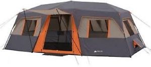 Instant Cabin Tent 12 Person 3 Room Family Outdoor Camping Sleep Rest Shelter