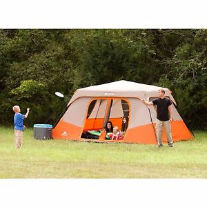 Ozark Trail Instant 13' x 9' Cabin Camping Tent, Sleeps 8