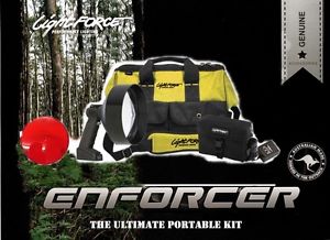 Lightforce Enforcer 170mm 12 100w Spot Light LiFePo4 Battery Kit