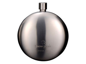 snow peak Japan Import Titanium Curved Flask