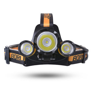 BORUiT 2200LM CREE T6 LED Headlight Headlamp for Camping Fishing Cycling SU420