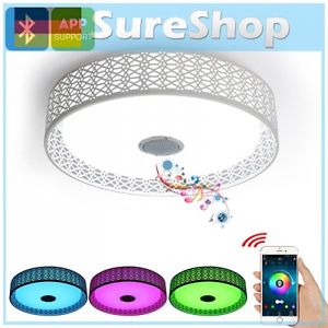 BLUETOOTH LED CEILING LIGHT PLAY MUSIC BLUETOOTH CONNECTION MOBILE APPLICATION